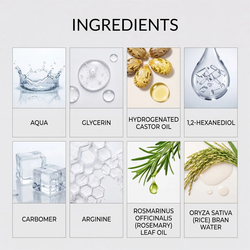 Rosemary Rice Water Hair Spray Hair Serum Smooth Hair Smooth Hair Nourish Hair Roots Hair Serum Suitable for All Types