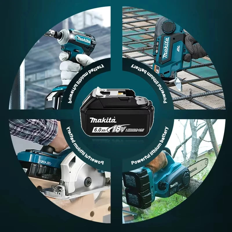 2026 Authentic Makita 9000mAh battery, hot selling 18v tools battery, replaceable DHR202 DJV182 DDF487 DTW700 DGA404 DTD173
