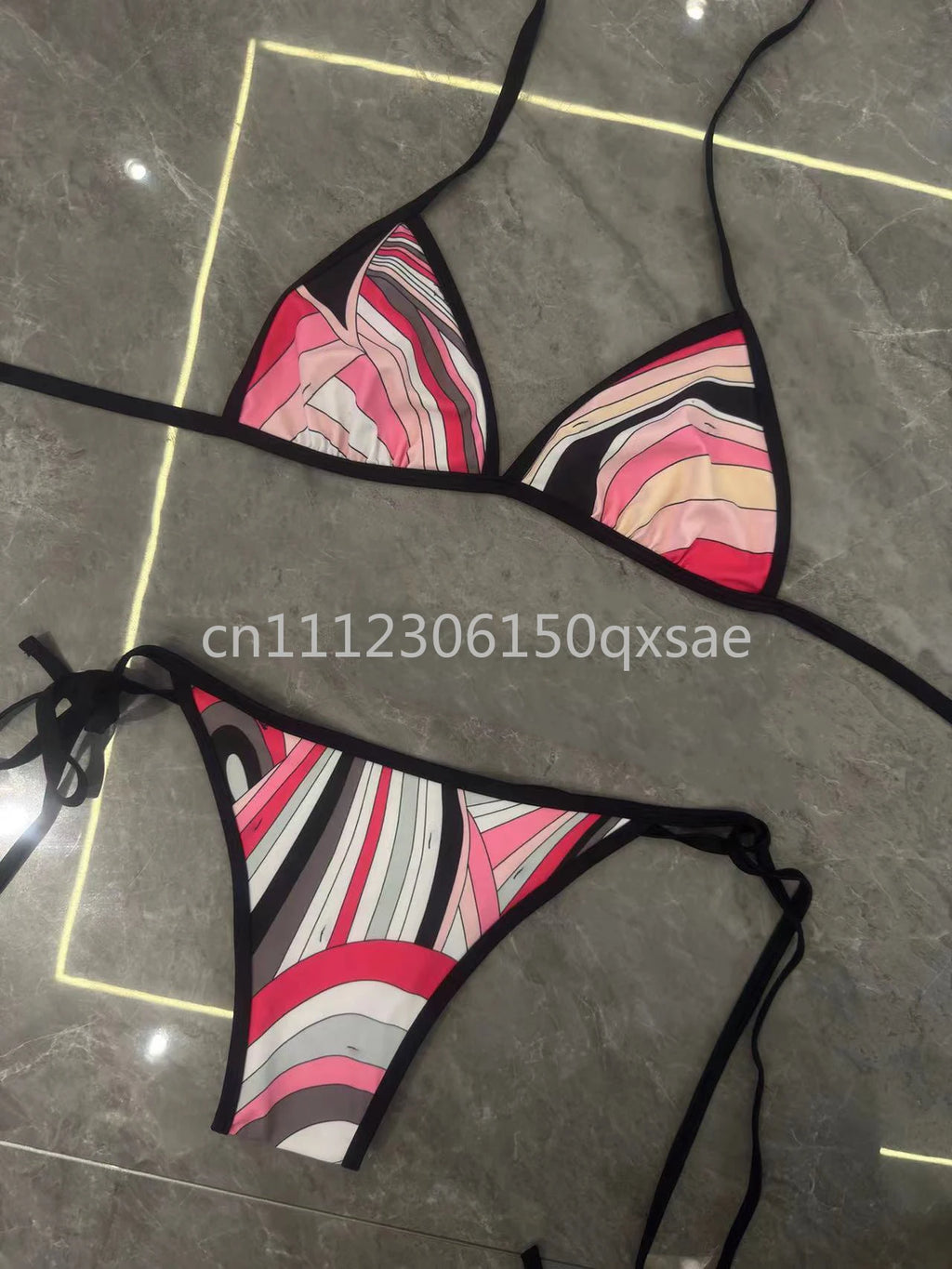 2026 Fashion Design Women's Brown Dresses with Letter Signature Logo Classic Brand Lady Skirts Beachwear Swimwear