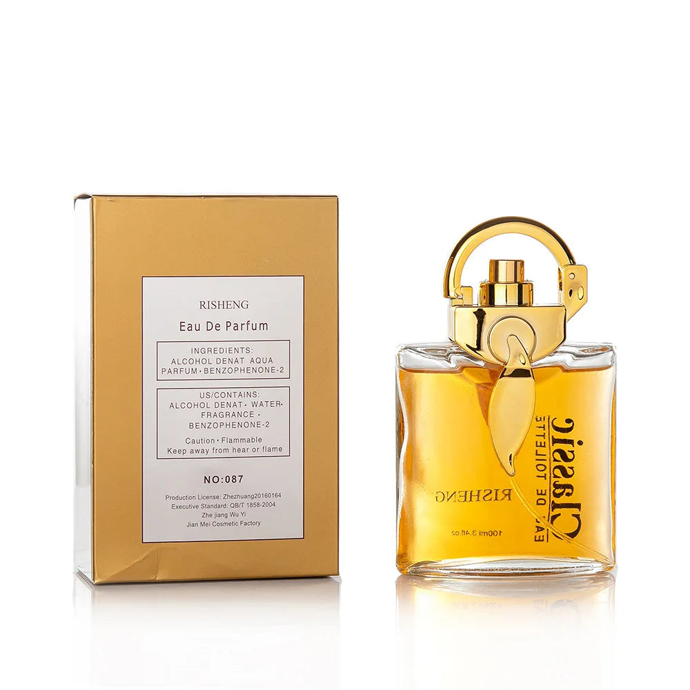 Arabic Style Perfume Men 100ML Dubai Muslim Lasting Cologne Unisex Eau De Parfum Charming Man Aroma Exotic Charm Parfums Homme