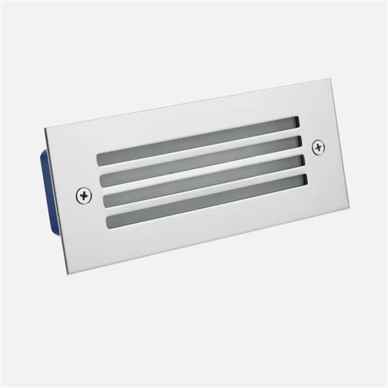 Outdoor Wall Light 5W IP65 Waterproof Led Embedded Rectangle Wall Lamp for Balcony Aisle Gate Garden Porch Yard Step Stair Light