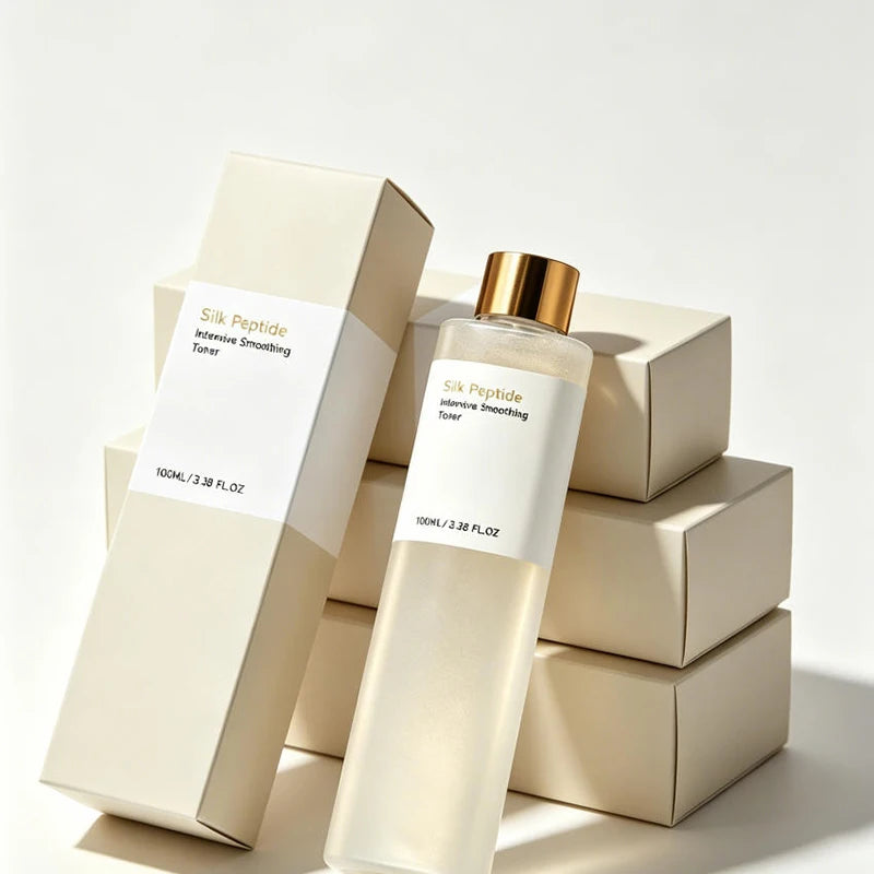 Silk Peptide Intensive Smoothing Toner Daily Hydration Moisturizing Refreshing Non-sticky Essence Water Gentle Nourish Skin