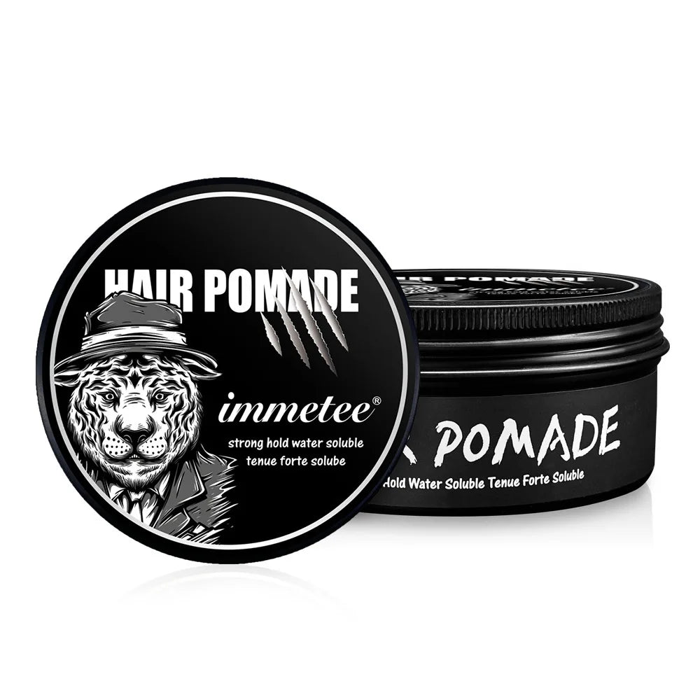 Men's Perfumed Hair Wax | Strong Hold Edge Control Natural Volume | Water-Based Non-Greasy Frizz-Free | Flyaway Hair Styling Cre