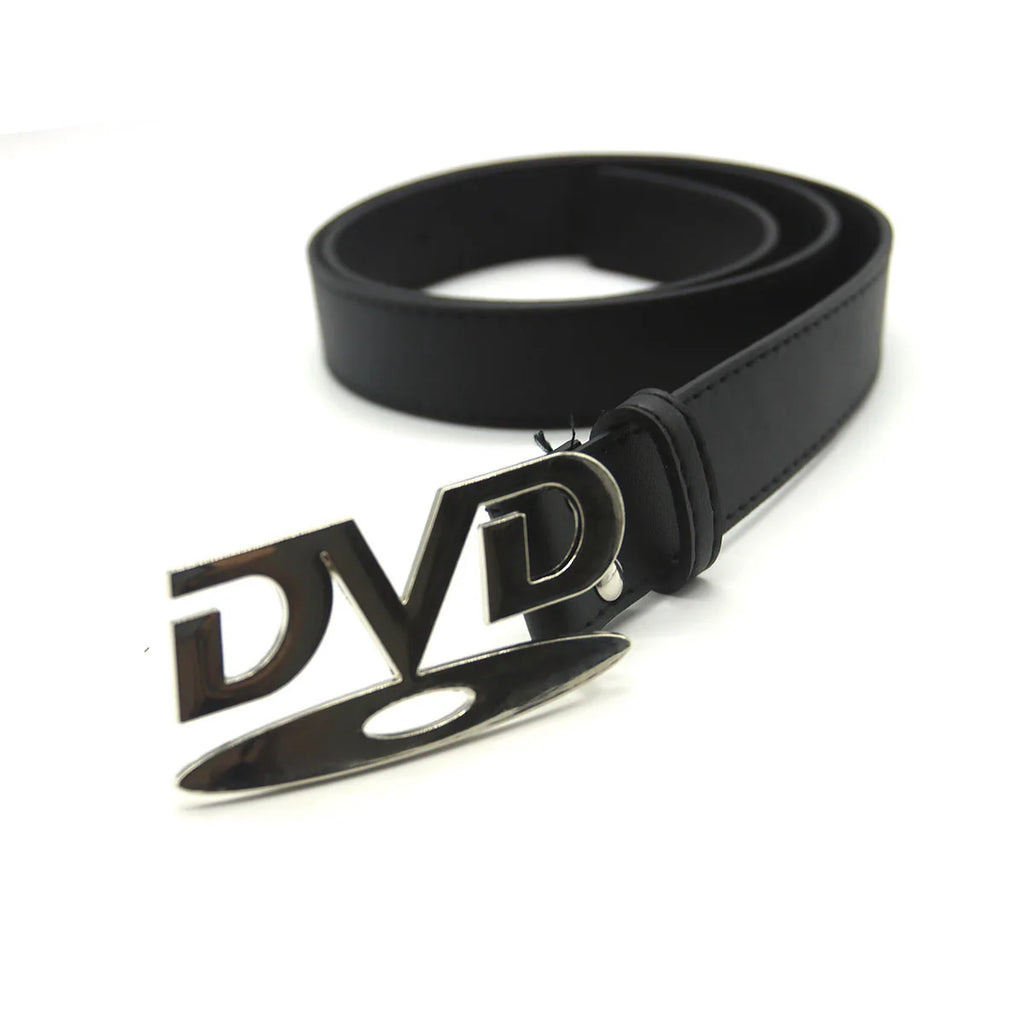 Fashion Design Nostalgic Design DVD New English Buckle Belt Women's Decoration Paired with Jeans Belt Versatile Sense Niche Belt
