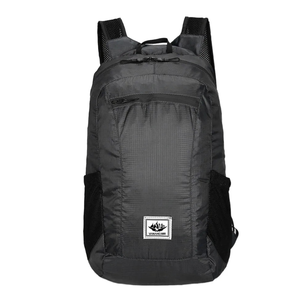 Large Capacity Foldable Backpack Folding Waterproof Mountaineering Bag Sports Knapsack Oxford Cloth Lightweight Nylon Bag Hiking