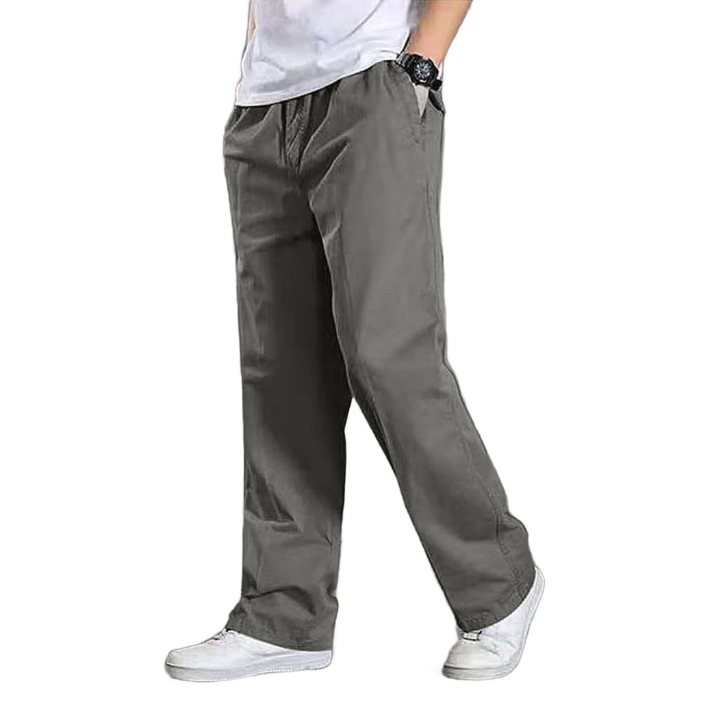 Cotton Men Sweatpants Sports Joggers Pant Tracksuit Jogging Trouser Plus Size 4xl Sportswear Wide Leg Cloth 2024 Spring