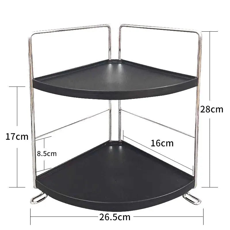 Desktop Organizer Rack Cosmetic And Skin Care Products Storage Shelf Iron Material Bedroom Living Room Kitchen Bathroom Use
