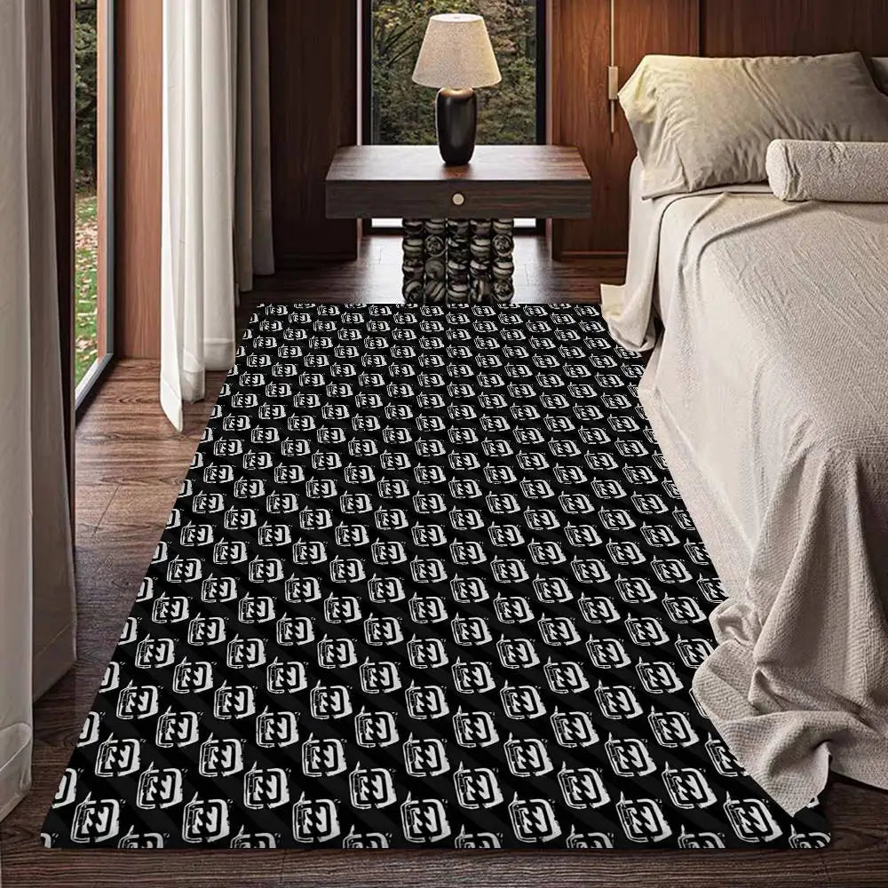 Fashion Billabongs Anime Room Mats Cheaper Anti-slip Modern Living Room Balcony Printed Modern Home Decor