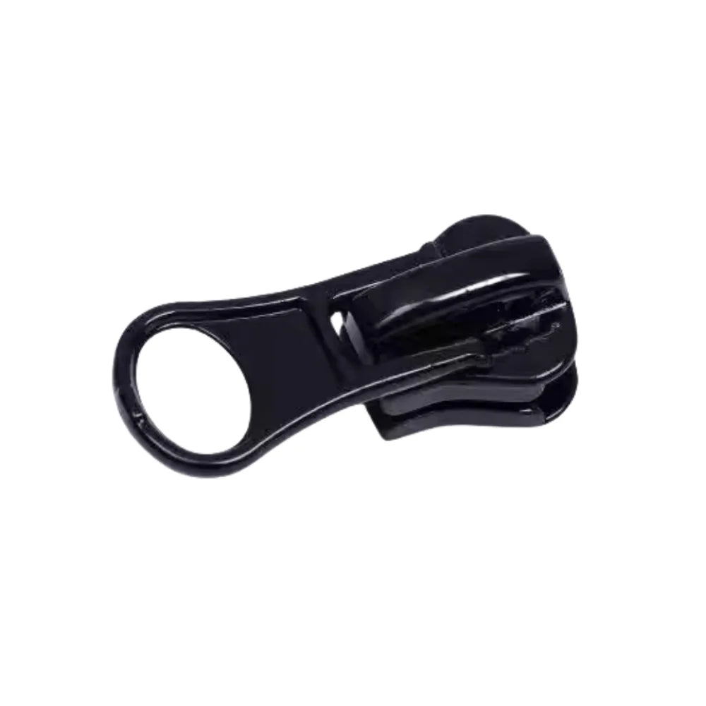 10pcs 3 5 8 Zipper Puller Head Black Handmade Zipper Slider Sewing Accessories Resin Clothing Bag Zips for Replacement Parts