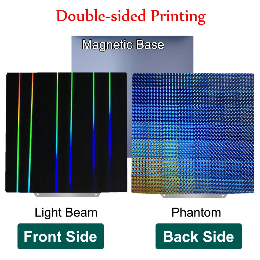 230x230mm for Artillery Gneius, Genius Pro, Hornet PEI Plate Heat Bed Accessories Flexible PEI Sheet for Anycubic Kobra 2