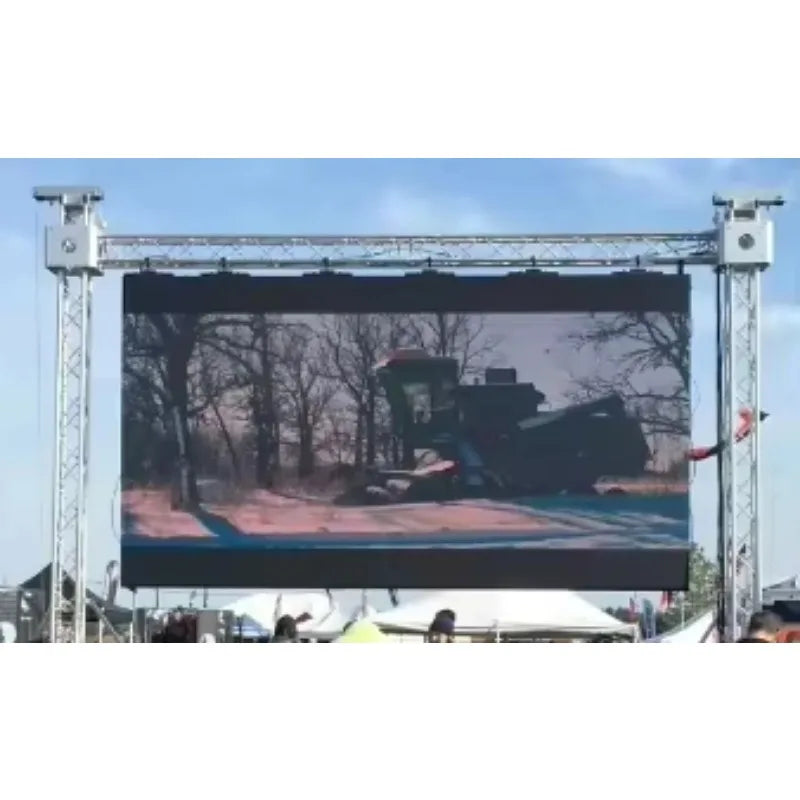 Custom Weatherproof Outdoor LED Display3D Display Cube Box