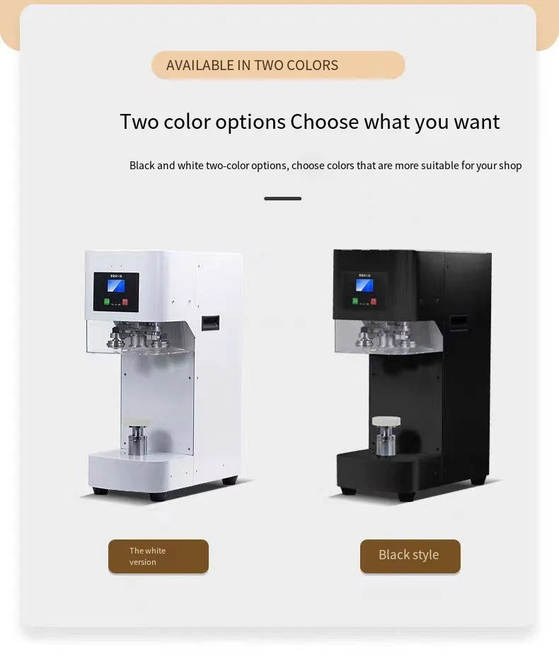 Electric Semi-Automatic Can Sealer/Seaming Machine For Food Beverage Tinplate Cans