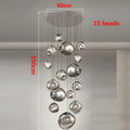 Modern Home Decor Led Ceiling Lamps Pendant Light Chandeliers hanging Light Fixture For Staircase Living Room Indoor Lighting