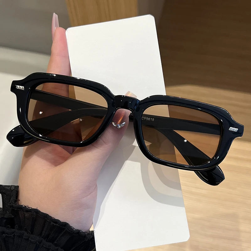 Classic Small Square Sun Glasses Women Men High Quality Sunglasses Travel Driving Candy Color Shades UV Protective Glasses