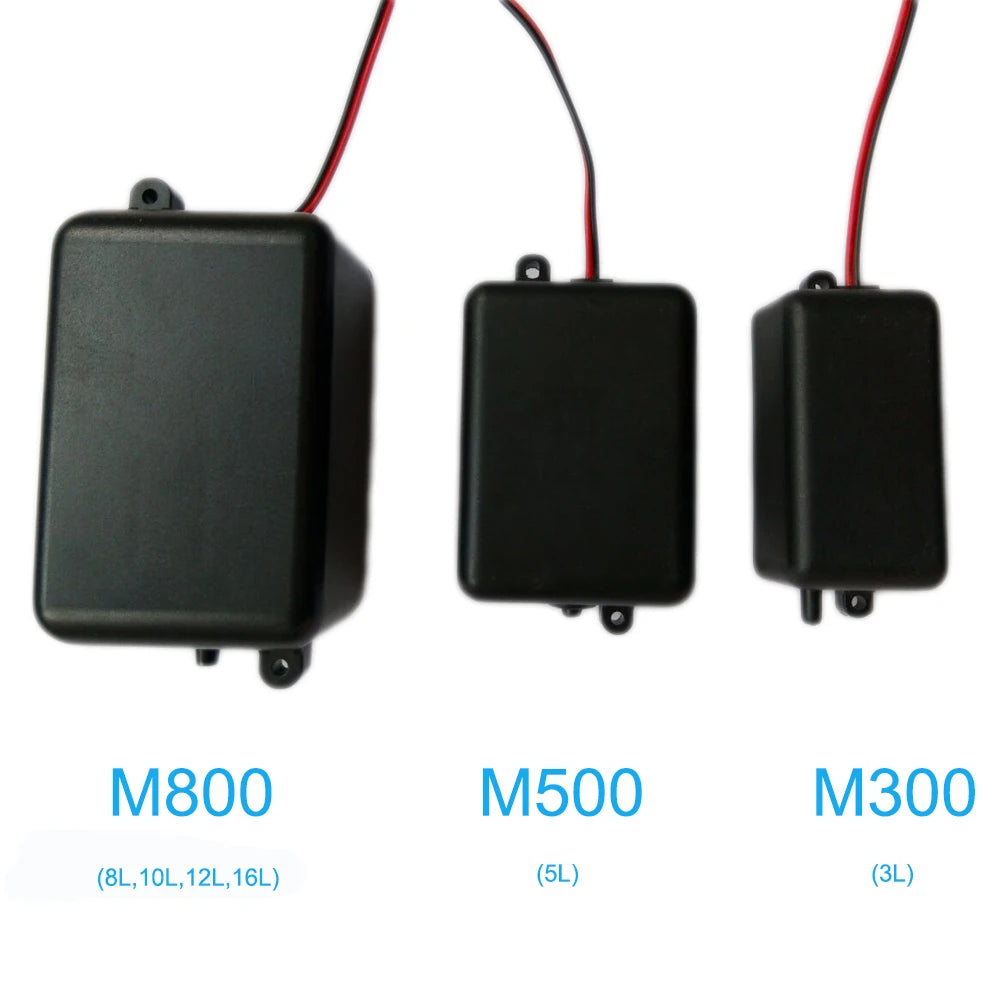 3-16L Mini Vacuum Air Pump DC12V Aquarium Air Pump 110-220V For Tube Ozone Generator Water Durable Steady