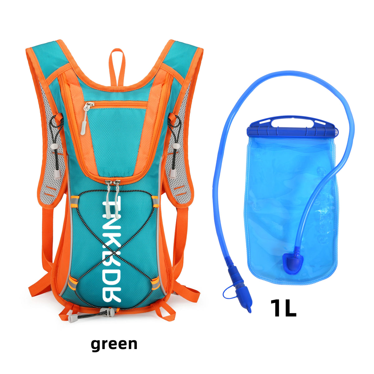 ThinkRider 12L Lightweight Hydration Backpack, Running Backpack with 1L Water Bladder, Hydro Water Daypack for Cycling Hiking