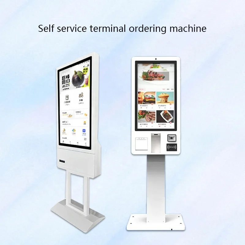 Customized Self-Service Wall-Mounted And Floor-Standing Kiosk For Order Placement Payment Kiosks