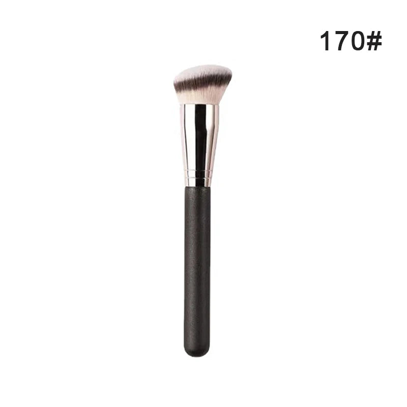 Makeup Brushes Foundation Concealer Angled Seamless Cover Synthetic Dark Circle Liquid Cream Cosmetics Contour Brush Beauty Tool