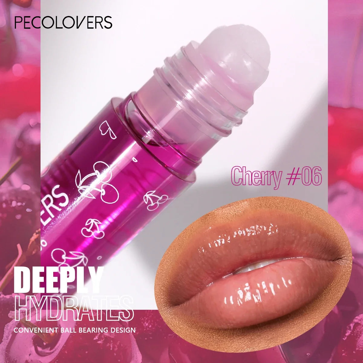 72-Hour Long-Lasting Lip Balm,Moisturizing Non-Sticky Hydrating Smooth Lips