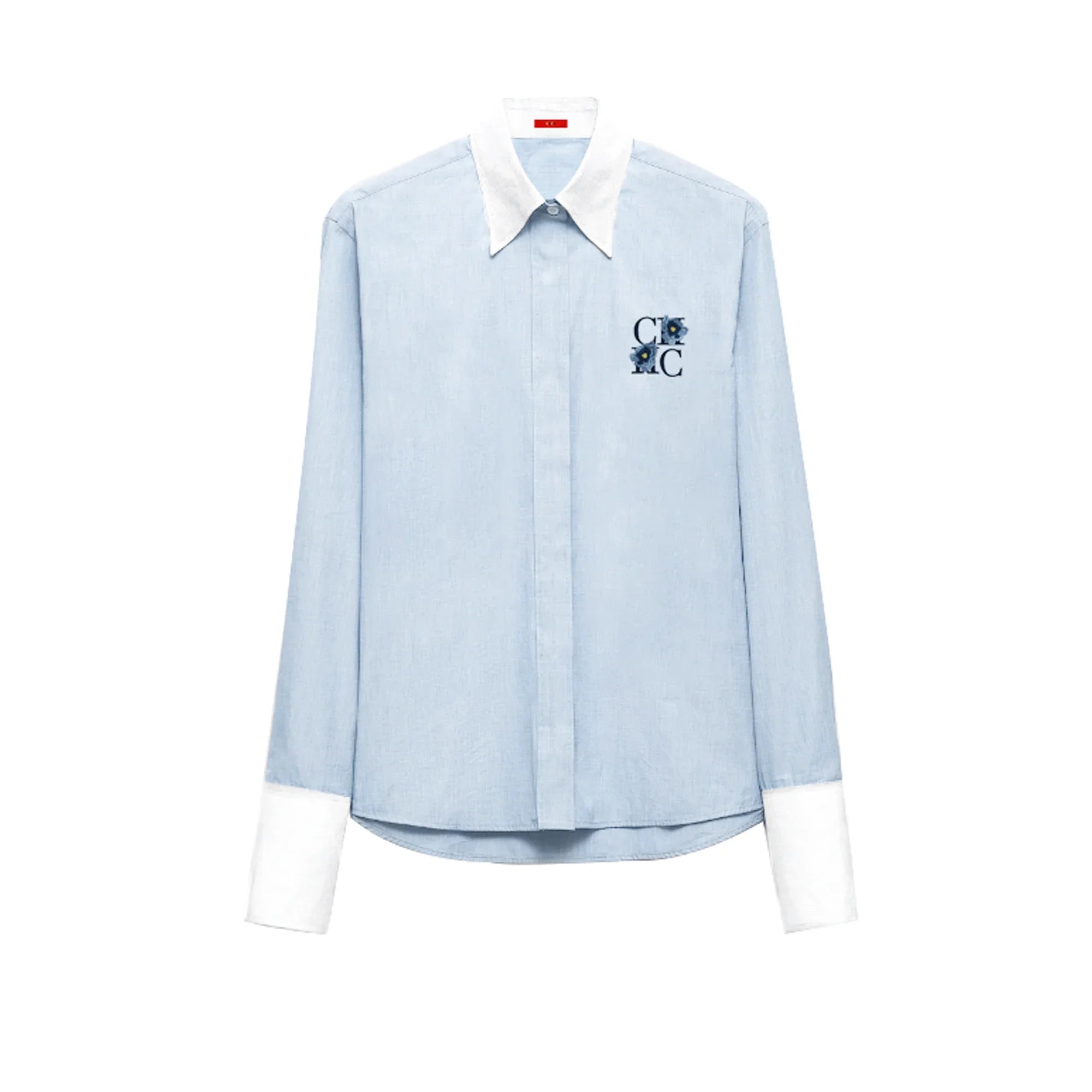 New Women Shirts Long Sleeve Blouse Patchwork Embroidered Flowers Elegant Lapel Loose Spring Summer Stripe Office Lady Tops