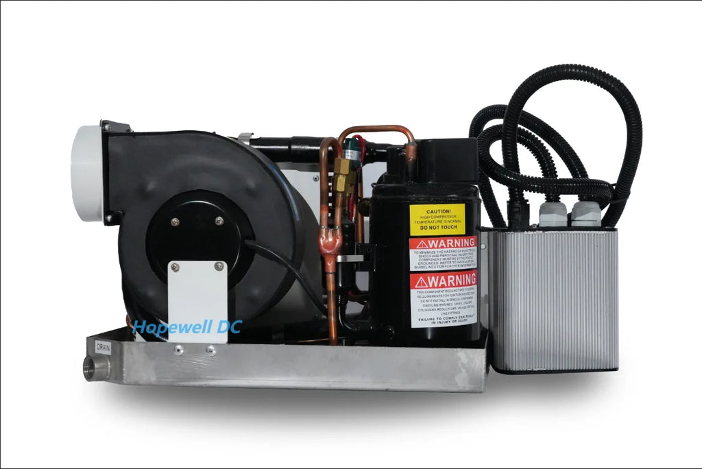 Factory Direct Sale, Hopewell DC 24V 12000BTU Marine Self-contained air Conditioning Unit for Yacht, Boat...