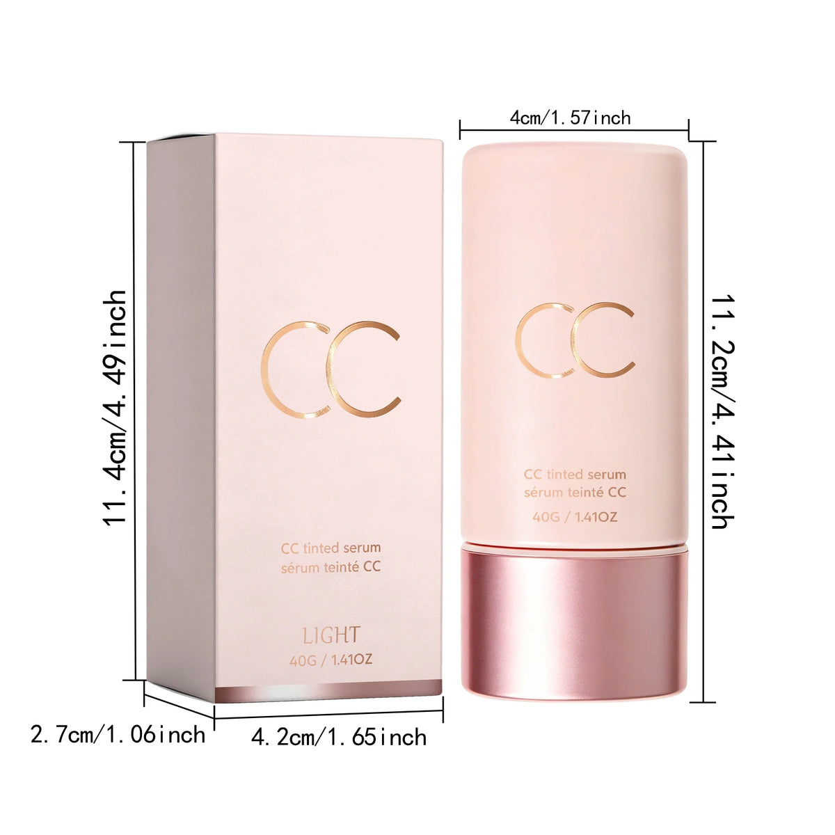 CC Cream Foundation Waterproof Concealer Moisturizing Lasting Brighten Even Skin Tone Korea Original Makeup Lightweight CC Cream