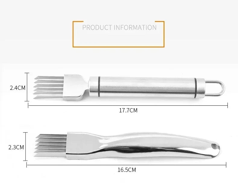 Scallion Cutter Shred Knife Stainless Steel Graters Cutter Knife Scallion Slicer Vegetable Shredders Slicer Kitchen Gadgets