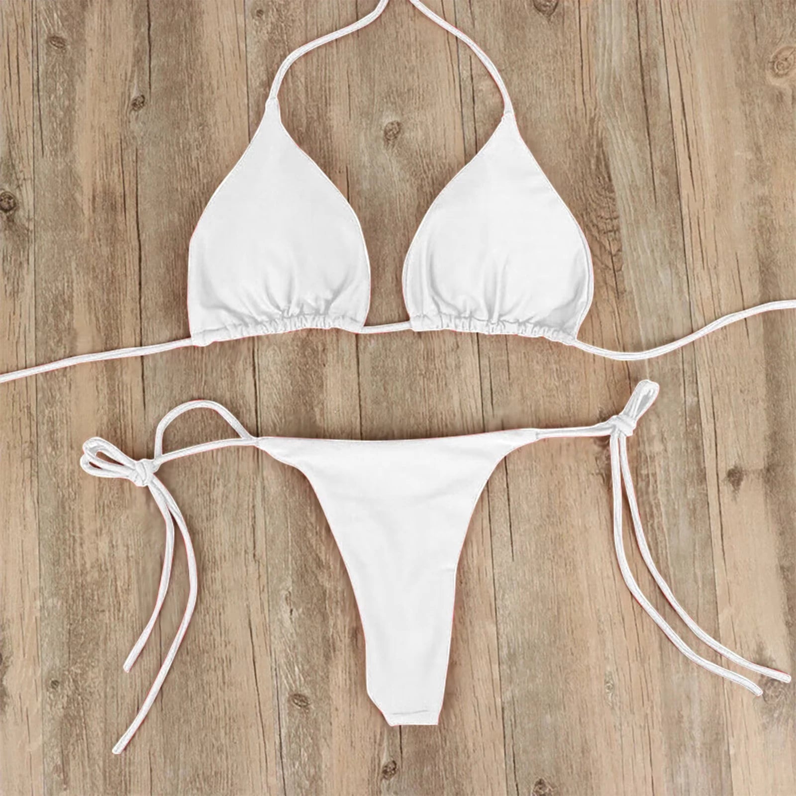 Sexy Bikinis Set Summer Brazilian Swimsuit Women Bra Thong Two Pieces Swimwear Beachwear Bathing Suit Beachwear Swimsuit Women