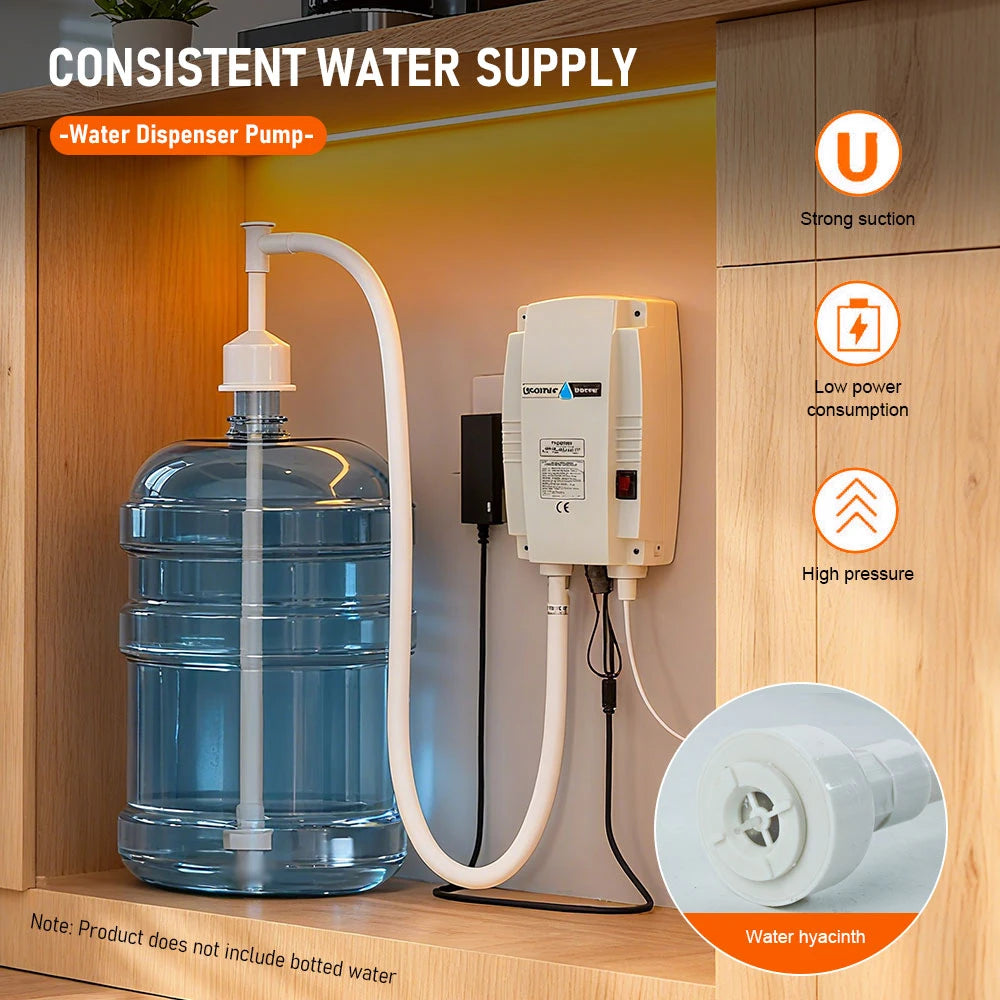 Electric Bottled Water Dispenser Pump Automatic Water Pump System Food Grade Durable Water Jug Pump Dispenser for Coffee Machine