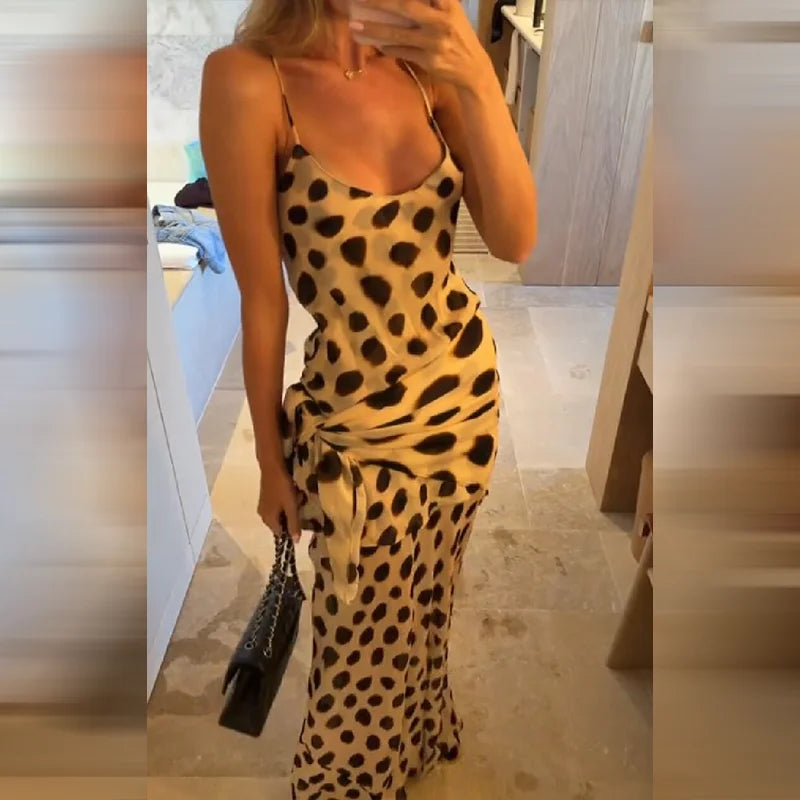 Chic Retro Dress Trendy Stylish Spicy Girls Slim Fit Women Evening Glamorous Party Casual Feminine Summer Streetwear
