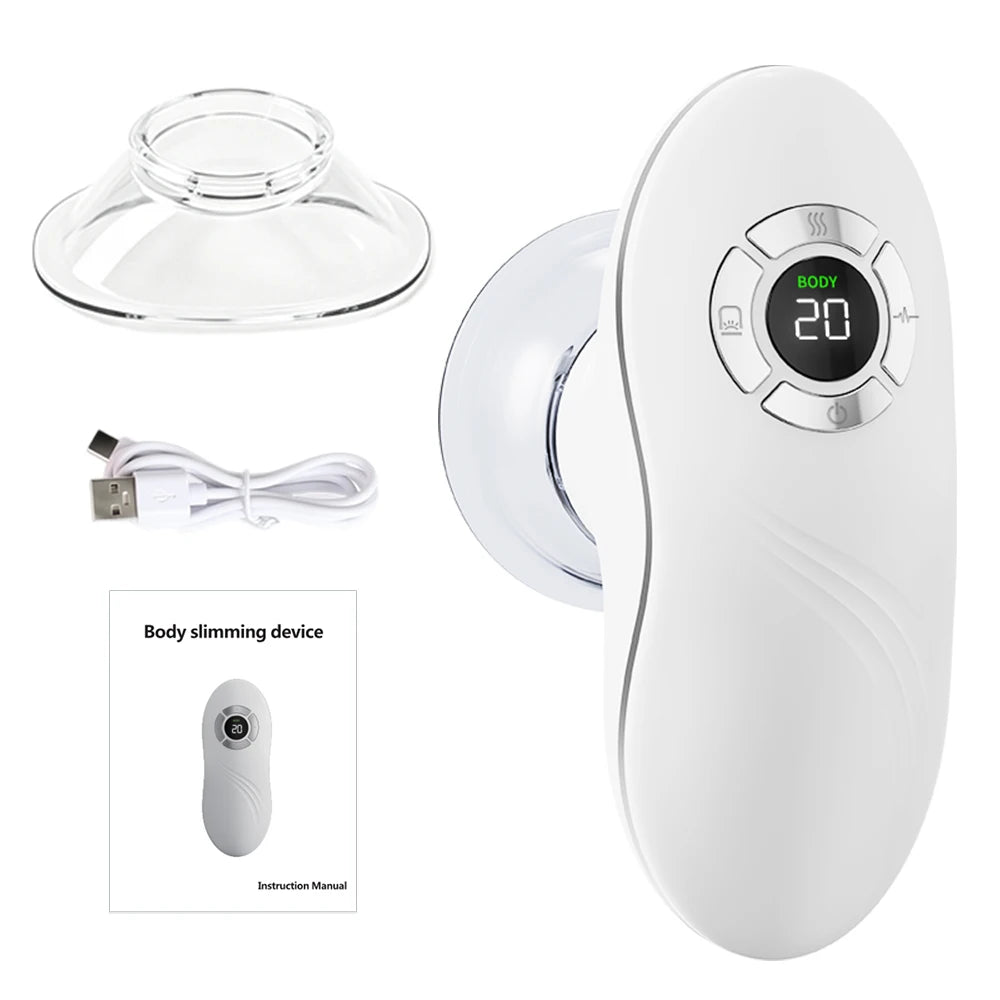 3+1 Body Sculpting Machine Red Light Vacuum Cupping Sculpting Machine Dual Modes Portable Face Body Slimming Massager