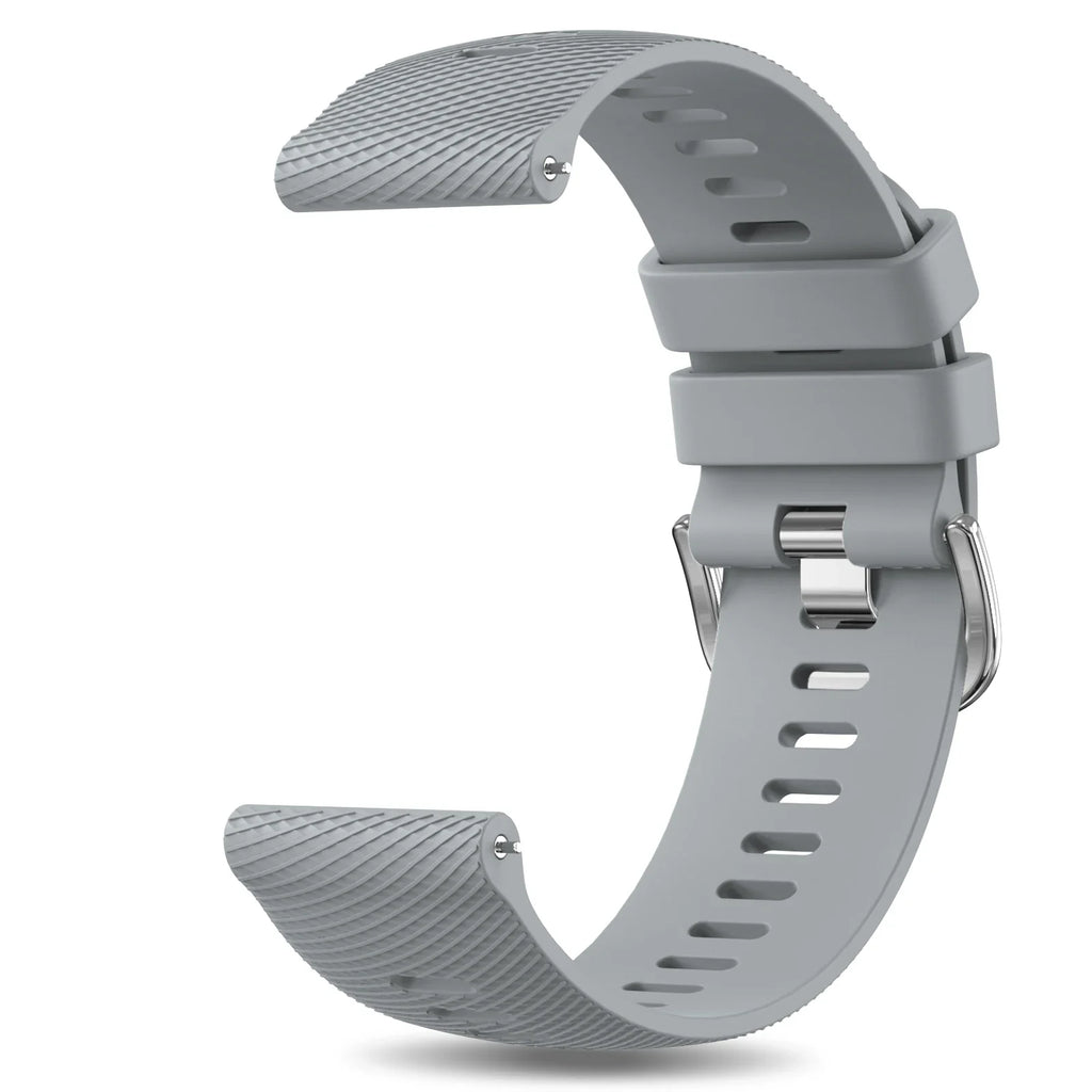 18/20/22mm Strap For Garmin Forerunner 170 70 255S 245 645 970 570 55/Venu 4 3 3S 2 2S/Vivoactive 6 5 4 Silicone Band Bracelet