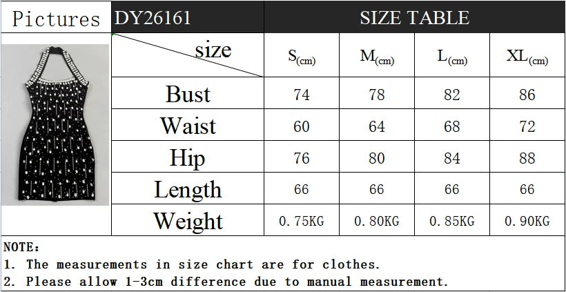 Luxury Diamond Rhinestone Women Summer Halter Bandage Dress Club Evening Party Mini Dresses