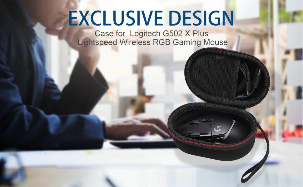 EVA Hard Case for Logitech G305/G502/G502 X Plus/G PRO X/MX Master 3/G604/G Pro/G703/G903/M510/M720 Mouse Storage bag