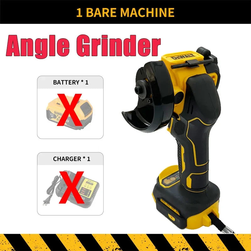 DeWalt Power Tools Cordless Brushless Angle Grinder Cutter Electric Wrench Electric Hammer Chainsaw Polisher Air Pump for 18V