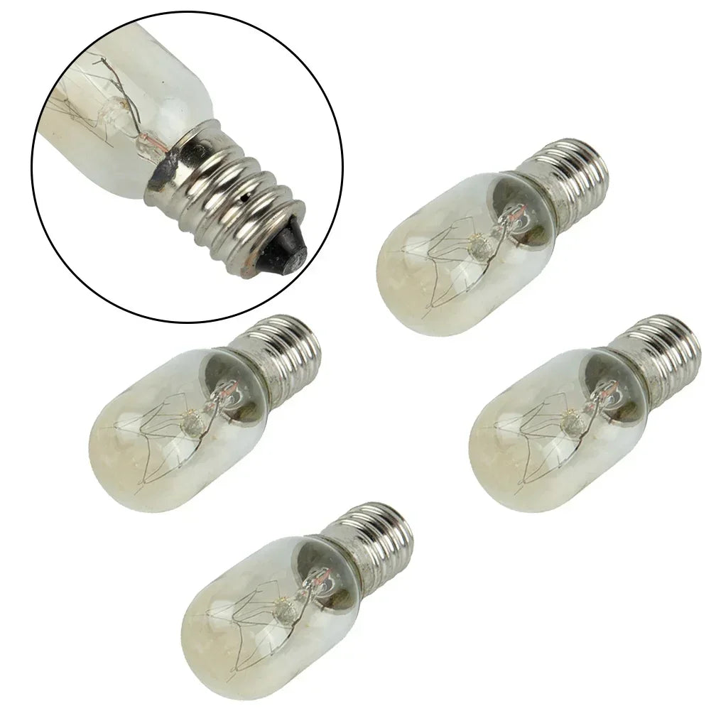 1pcs 15W 240V Bulbs E14 Salt Lamp Globe For Refrigerators Microwaves Wall Sconces Household Appliance Accessories