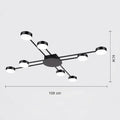 Nordic LED Ceiling Indoor Lighting Home Lamps Living Room Dining Bedroom Cloakroom Decoration Chandelier Lights Modern Wall Lamp