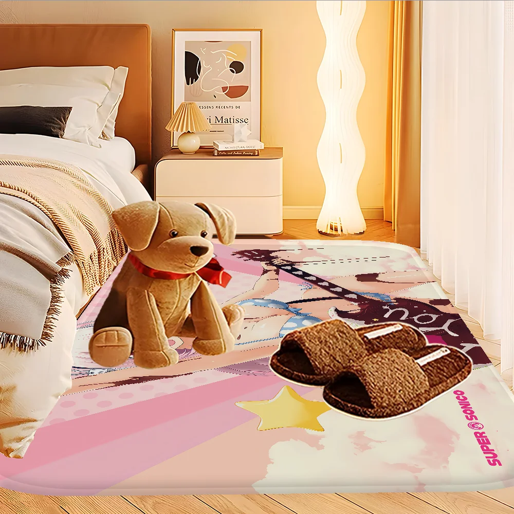 Super Sonico Manga Kitchen Mat Cheaper Anti-slip Modern Living Room Balcony Printed Modern Home Decor