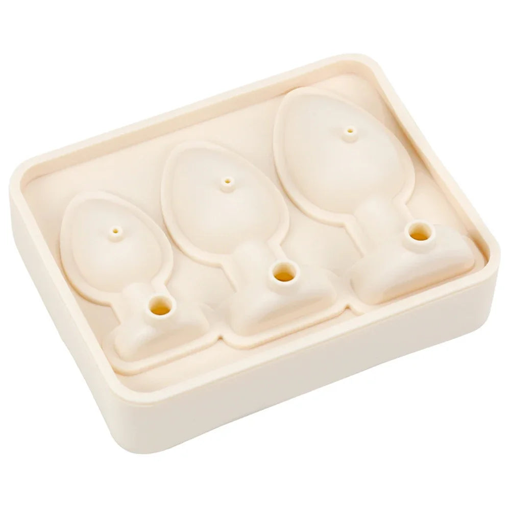 1-5Pcs Silicone Ice Cube Mold Funny Butt Plug Shaped Ice Tray Maker for Bars Cocktail Whiskey Chilling Drinking Kitchen Gadgets