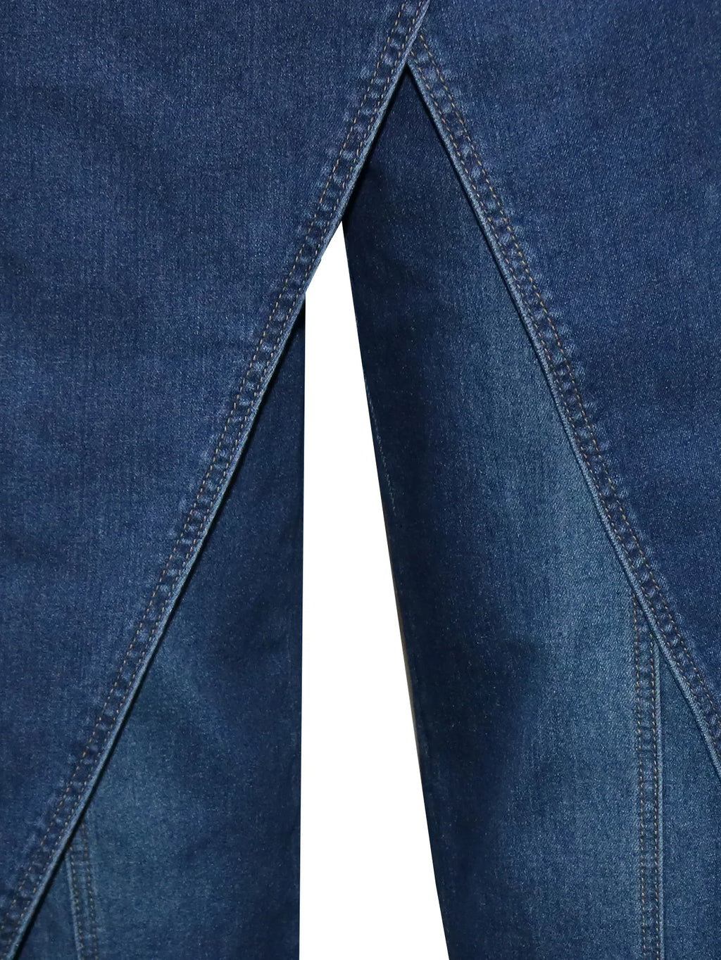 Vintage Washed Denim Wide Leg Pants Women Asymmetrical Wrap Overlap High Waist Y2K Streetwear Casual  Fashion Baggy Jeans