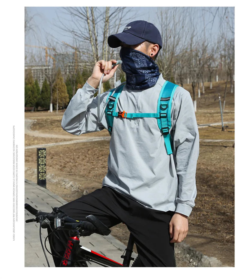 Outdoor Sports Cycling Backpack Mountaineering Hiking Bag Water Bag for Trekking Running Backpacks Travel Dual-Shoulder Bag