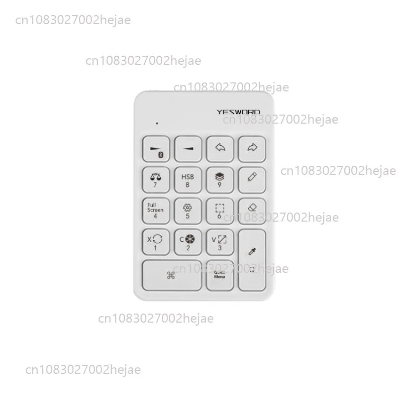 Quick Bluetooth Wireless Keyboard—Ultra-Thin Portable Mini 4241ehrhb