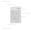 Quick Bluetooth Wireless Keyboard—Ultra-Thin Portable Mini 4241ehrhb