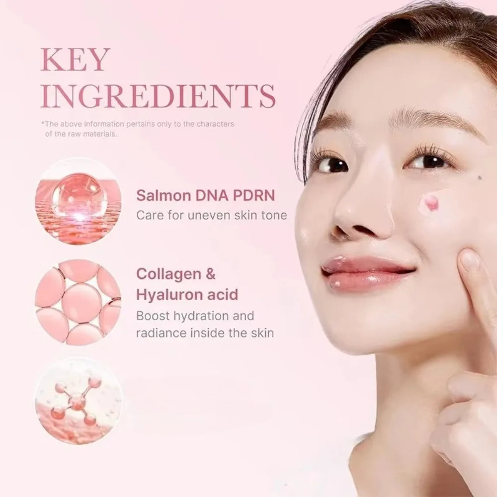50g Collagen Infused Pink Capsule Cream Gentle Hydrate Facial Skin Alleviate Dryness Keep Skin Tender For Everyday Facial Care
