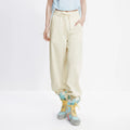 Women Pants Casual Slit Loose Curved Slim Fit Minimalist Lazy Versatile Curved Leg 2026 Summer Fashion Daily Top