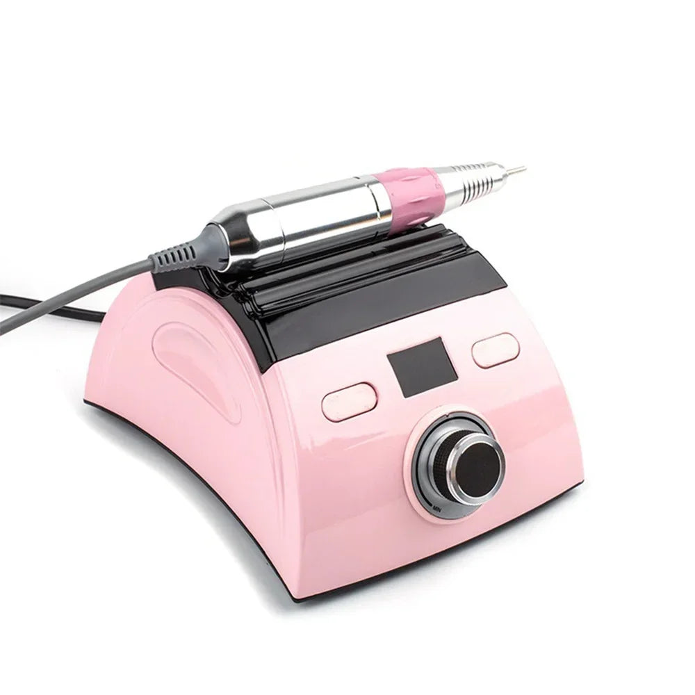 Professional Nail Drill Machine 35000RPM Manicure Machine Apparatus for Pedicure Kits Electric Nails File with Cutter Nail Tools