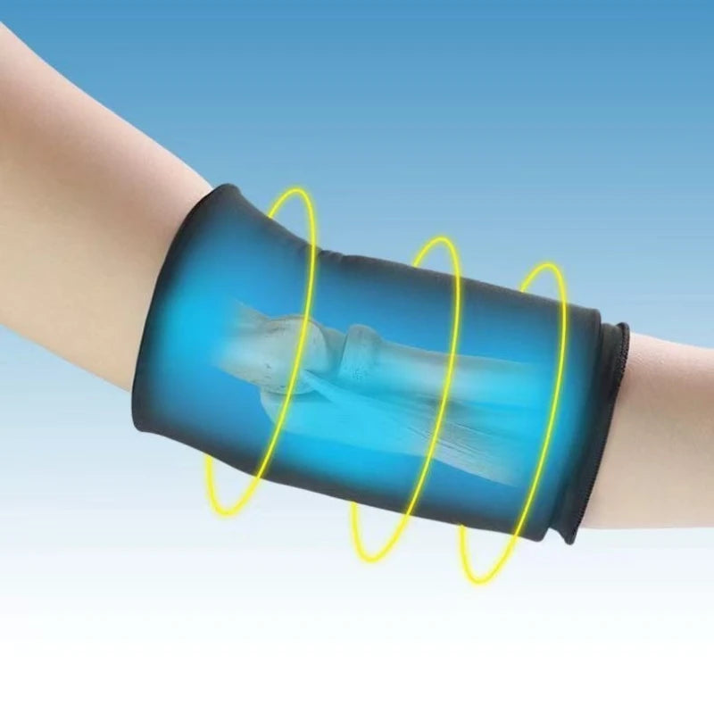 Sports Ice Pack Gel Elbow Guard Cold Compress Knee Guard Arm Guard Elastic Compression Gel Protective Gear