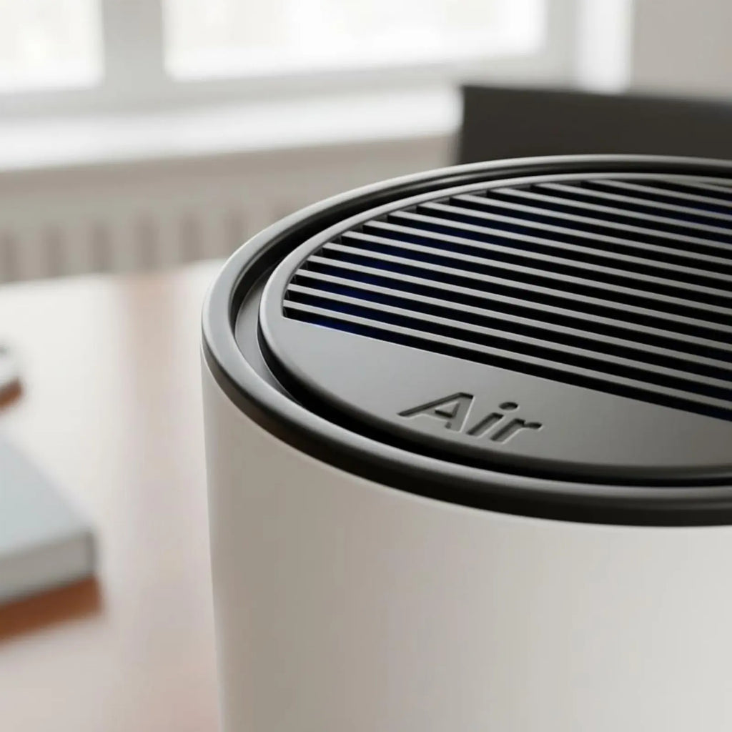 Smoke Eater Removes Allergens & Odors Desktop Smoke Screen Desktop Air Purifier Quiet Function Small Air Purifier for Bedroom