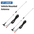 UT-106UV Car Antenna Walkie Talkie Magnetic SMA-Female VHF UHF On board Antenna for UV-5R 5RH 21 Pro Quansheng UV-K5 Ham Radio