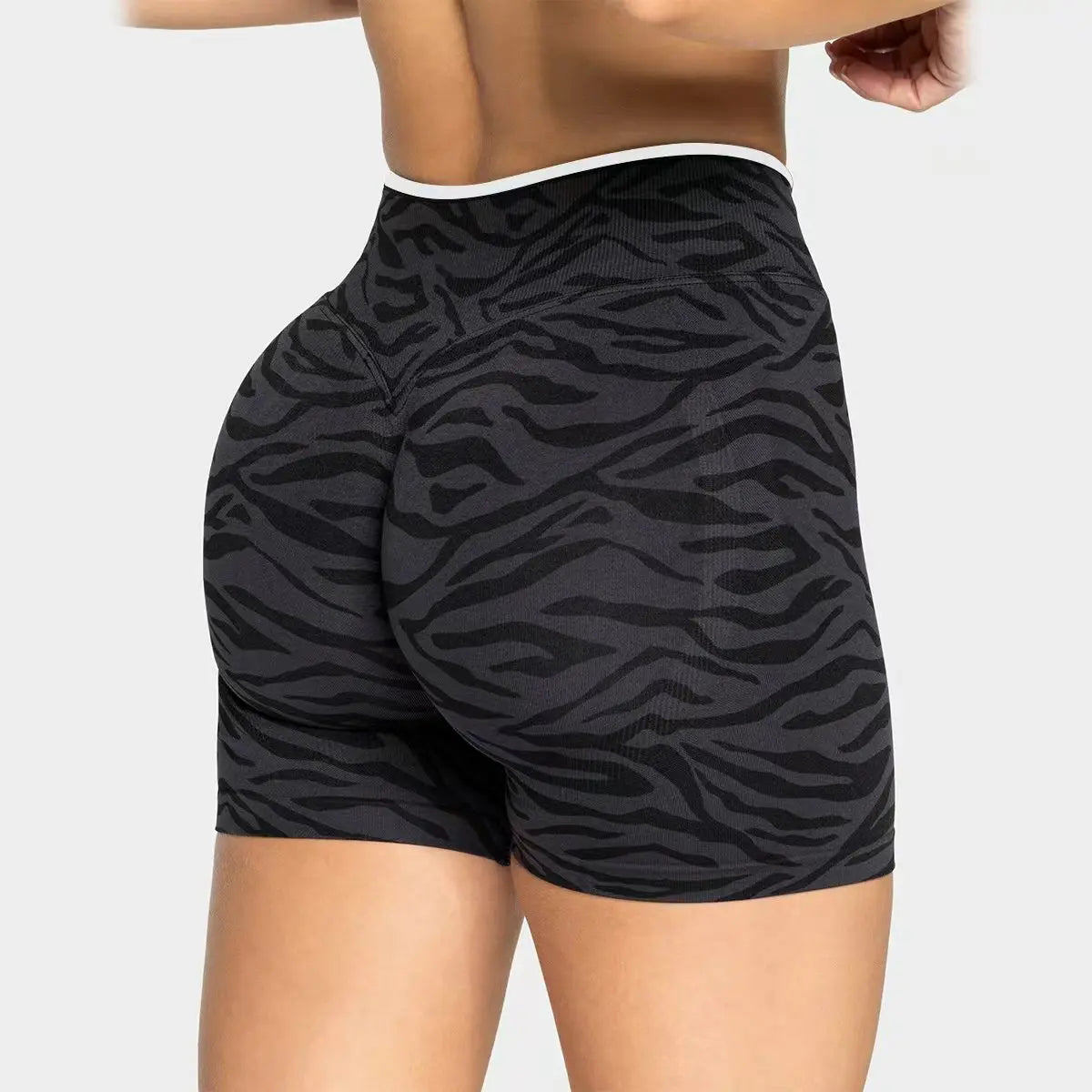High Waist Sculpt Scrunch Shorts for Women Quick-Drying Sexy Peach Yoga Pants Running Sports Fitness Three-Point Design